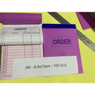 10 QUYỂN ODER 2 LIÊN hoặc 3 liên
