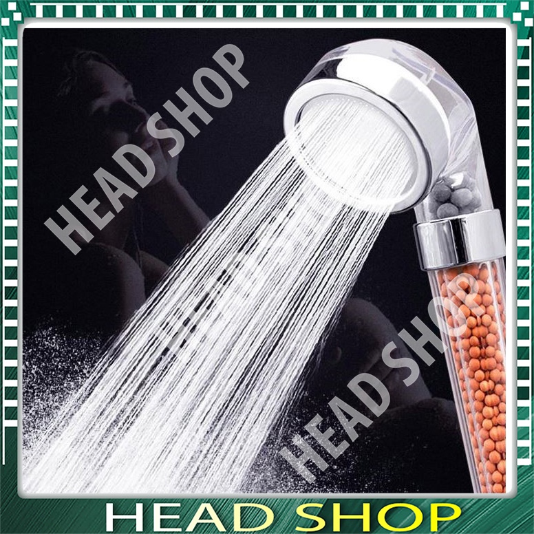 Đầu vòi hoa sen tăng áp lọc nước siêu bền 6 cm phun nước mạnh DVS1 HEAD SHOP