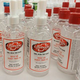 Alo Nước rửa tay khô Lifebouy 235ml