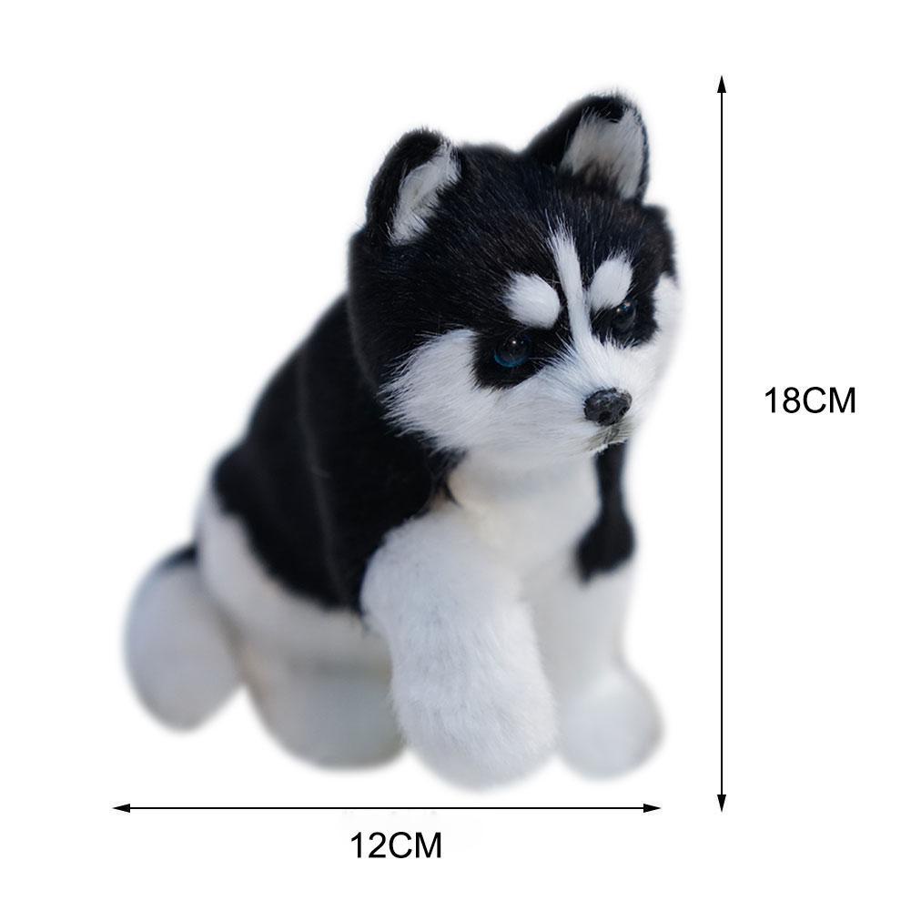 Đồ Chơi Mô Phỏng Chú Chó Husky Sống Động V1B2