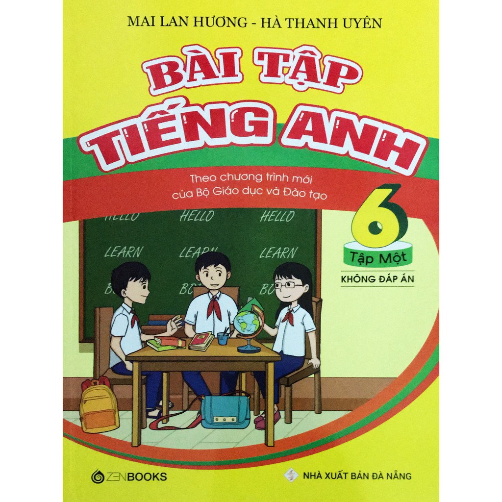 Sách - Bài tập tiếng anh lớp 6 tâp 1(không đáp án)