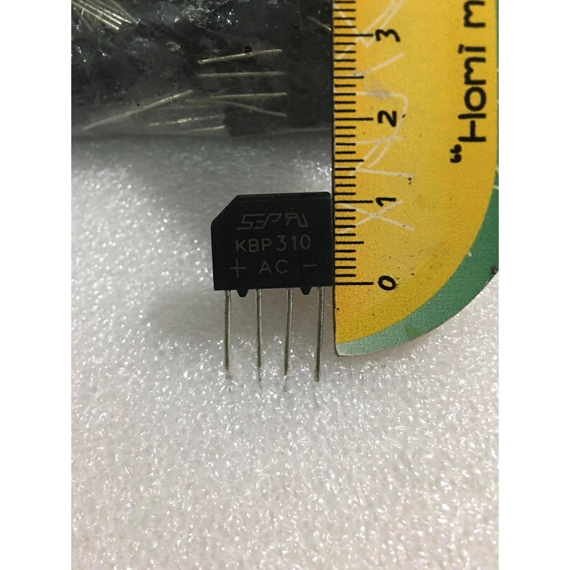 10 cái Cầu Diode KBP310 3A 1000v dip-4 mới chính Hãng SEP 100%.
