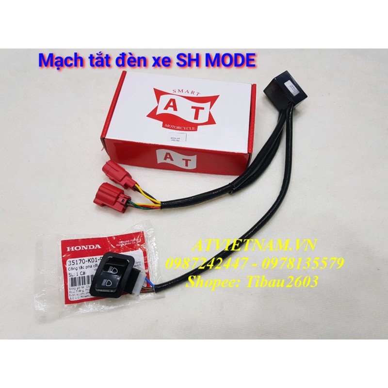Mạch tắt mở đèn chính cho xe SH MODE 2021