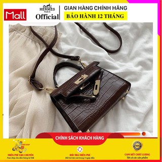 Túi xách đeo chéo nữ HM vân rắn size20 vừa các loại điện thoại hàng cao cấp