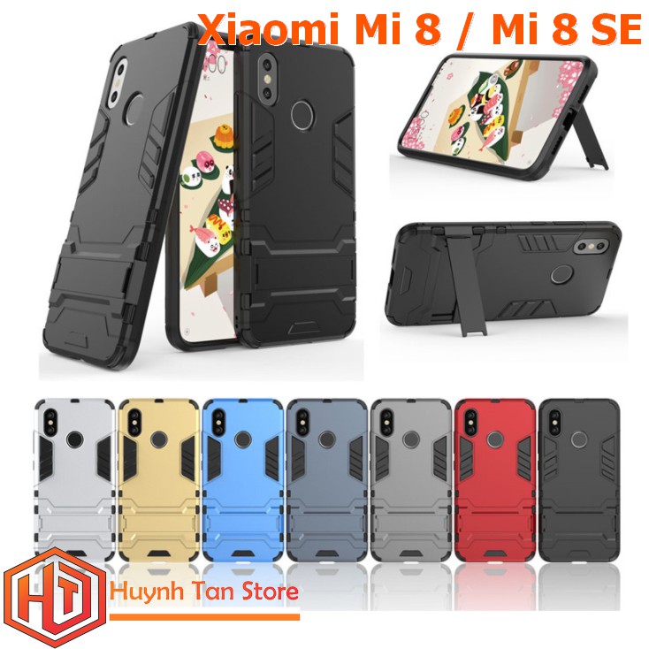 Ốp lưng Xiaomi Mi 8 , MI 8 SE chống sốc Iron Man