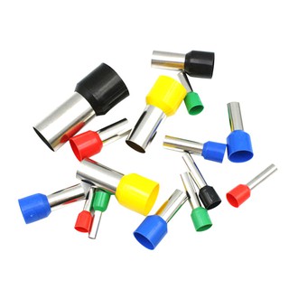 Đầu cos pin rỗng E0.5-08; E0.75-08;E1.0-08;E1.5-08;E2.5-08;E4.0-09;E6.0-12;E10-12;E16-12 Túi 100