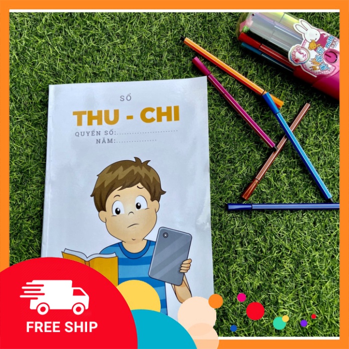 SỔ QUẢN LÝ THU - CHI CHO SHOP - SỔ THU CHI - SỔ QUẢN LÝ CHI TIÊU