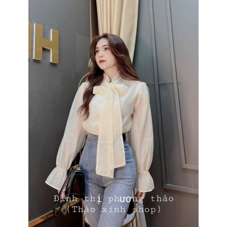 Áo sơ mi nude cổ bèo