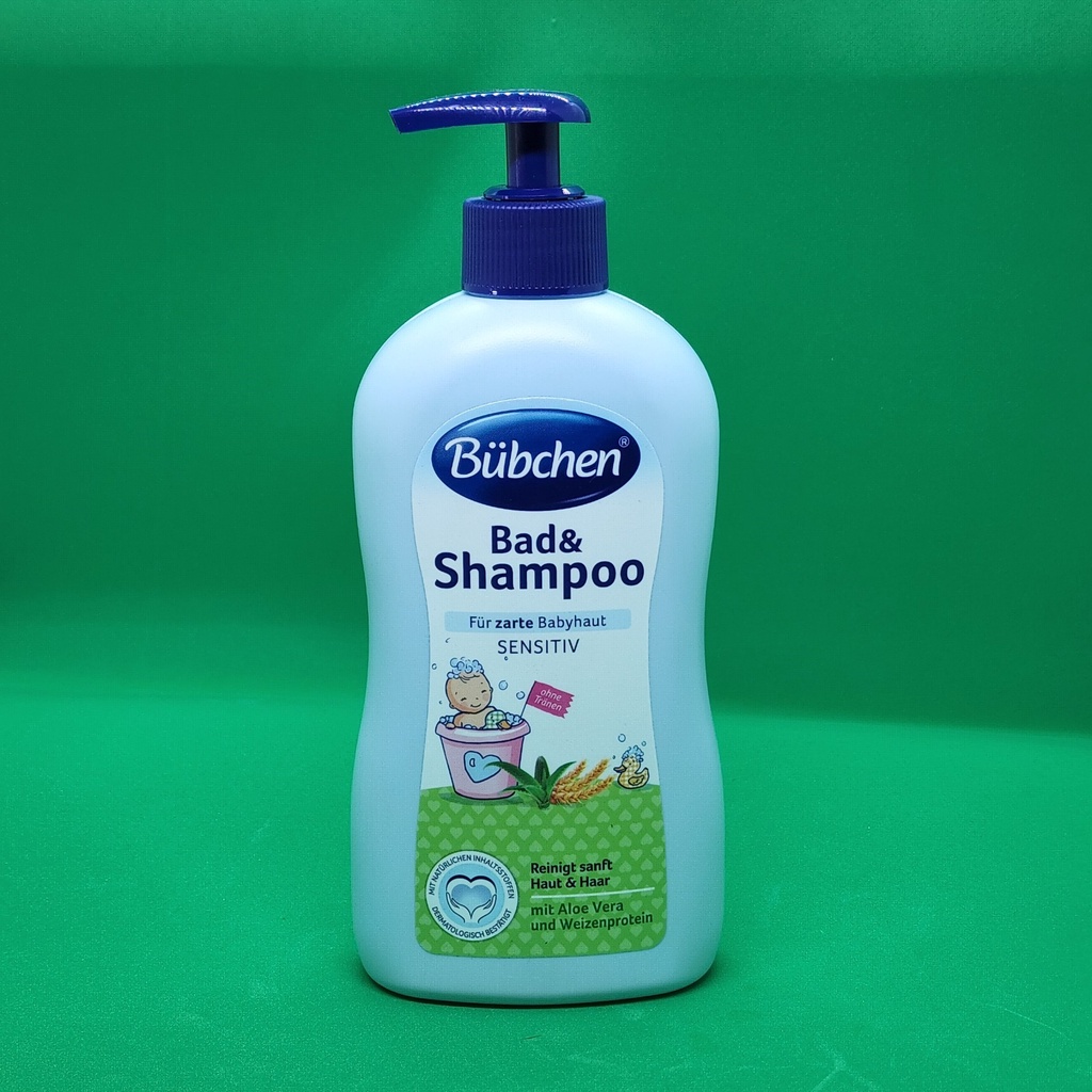 Sữa tắm gội cho bé Bubchen Bad and Shampoo | Chính hãng Bubchen, Đức | Dung tích 400ml