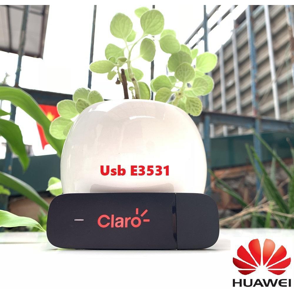 [GIÁ RẺ SIÊU HỜI] Dcom Usb 3G 4G Chính Hãng Huawei E3531 Hỗ Trợ Đổi IP Mạng Nhanh Mạnh, Đa Năng, Sài Siêu Tốt
