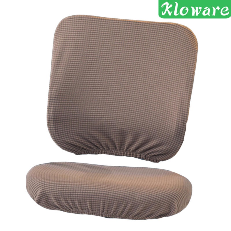 Vỏ Bọc Ghế Ngồi Mềm Mại Co Giãn Màu Be Tháo Rời Được Dành Cho Văn Phòng