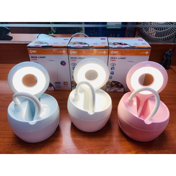 Đèn Bàn Led Comet CT177 Có Pin Sạc (Bảo hành 1 đổi 1)