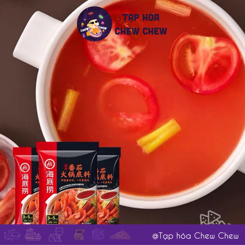 Cốt lẩu Haidilao đủ vị gia vị Lẩu Haidilao thơm ngon-Tạp hóa chew chew | BigBuy360 - bigbuy360.vn