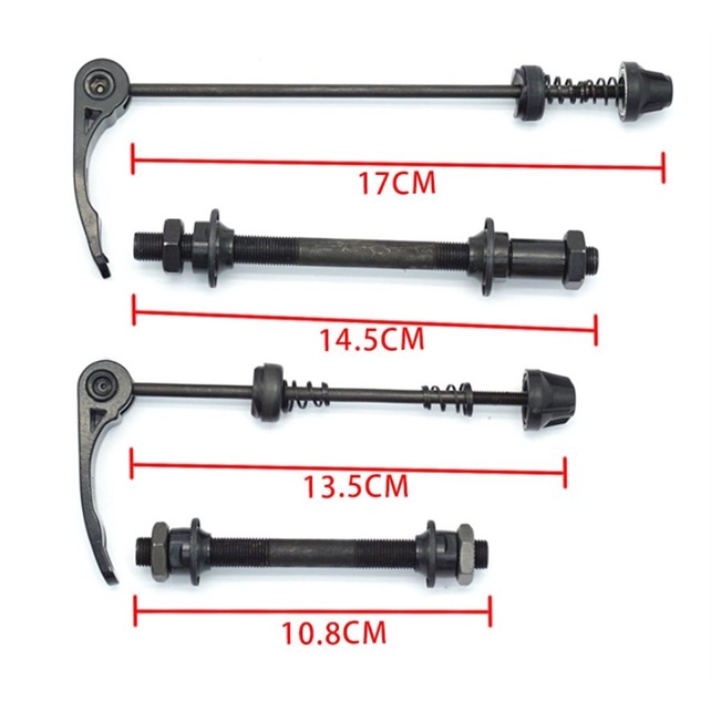 Bộ trục mayo xe đạp kèm tháo lắp nhanh trước sau