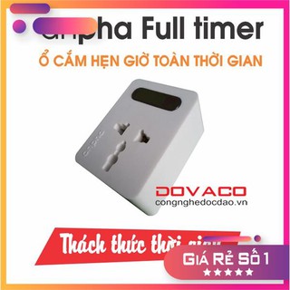 Ổ cắm hẹn giờ toàn thời gian - Anpha Full timer