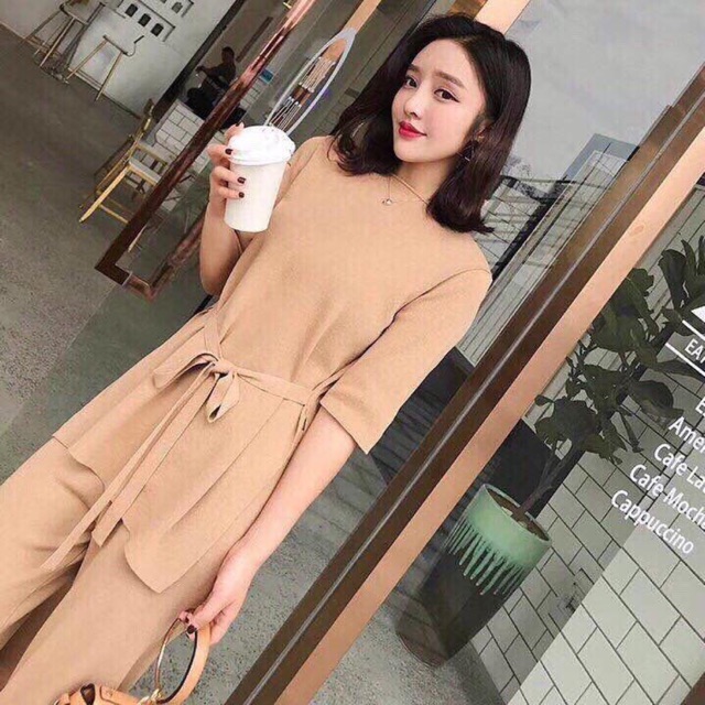 Set len buộc eo tay lỡ qc