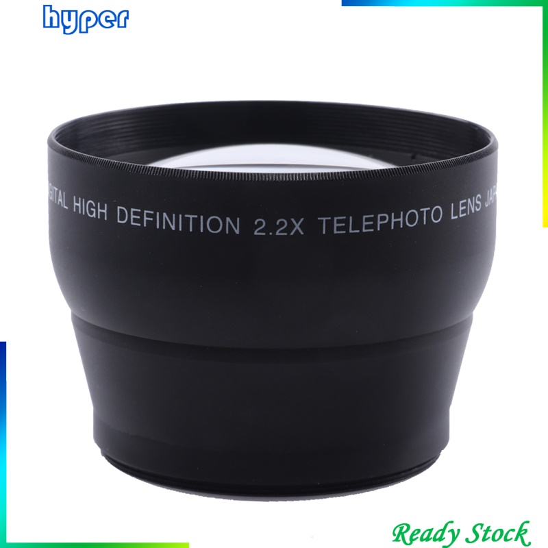 58mm 2.2X Telephoto Lens Teleconverter for Canon Nikon Sony Pentax Camera