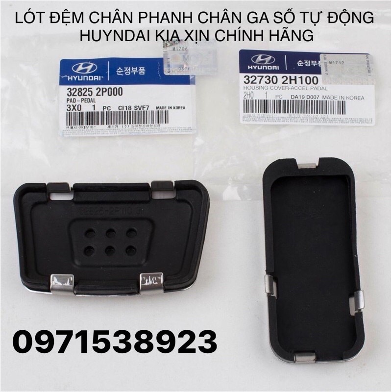 Bàn đạp chân phanh chân ga số tự động xịn chính hãng kia hyundai