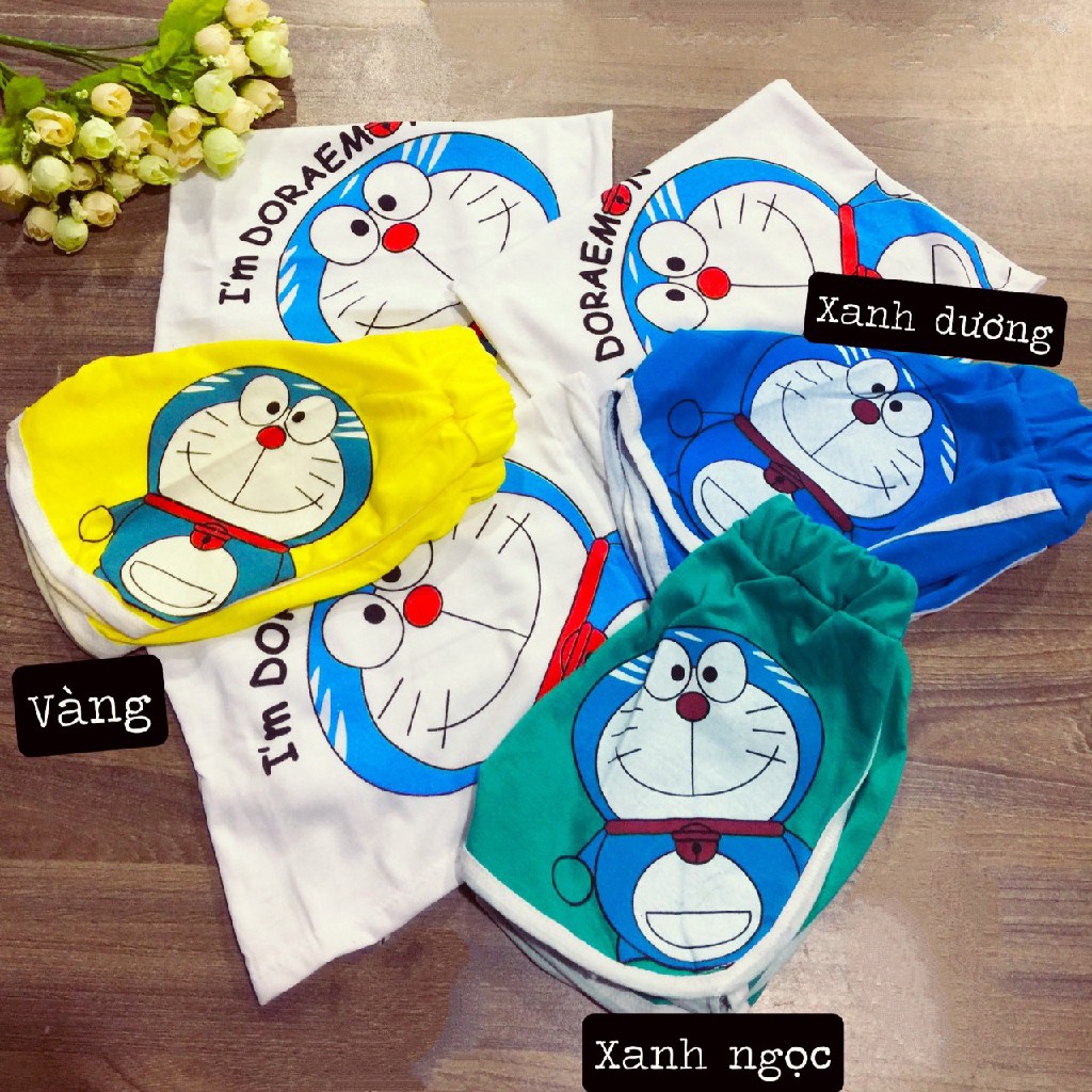 Bộ quần áo trẻ em - Bộ Đoraemon thần thánh cho bé trai và bé gái (HN 451)