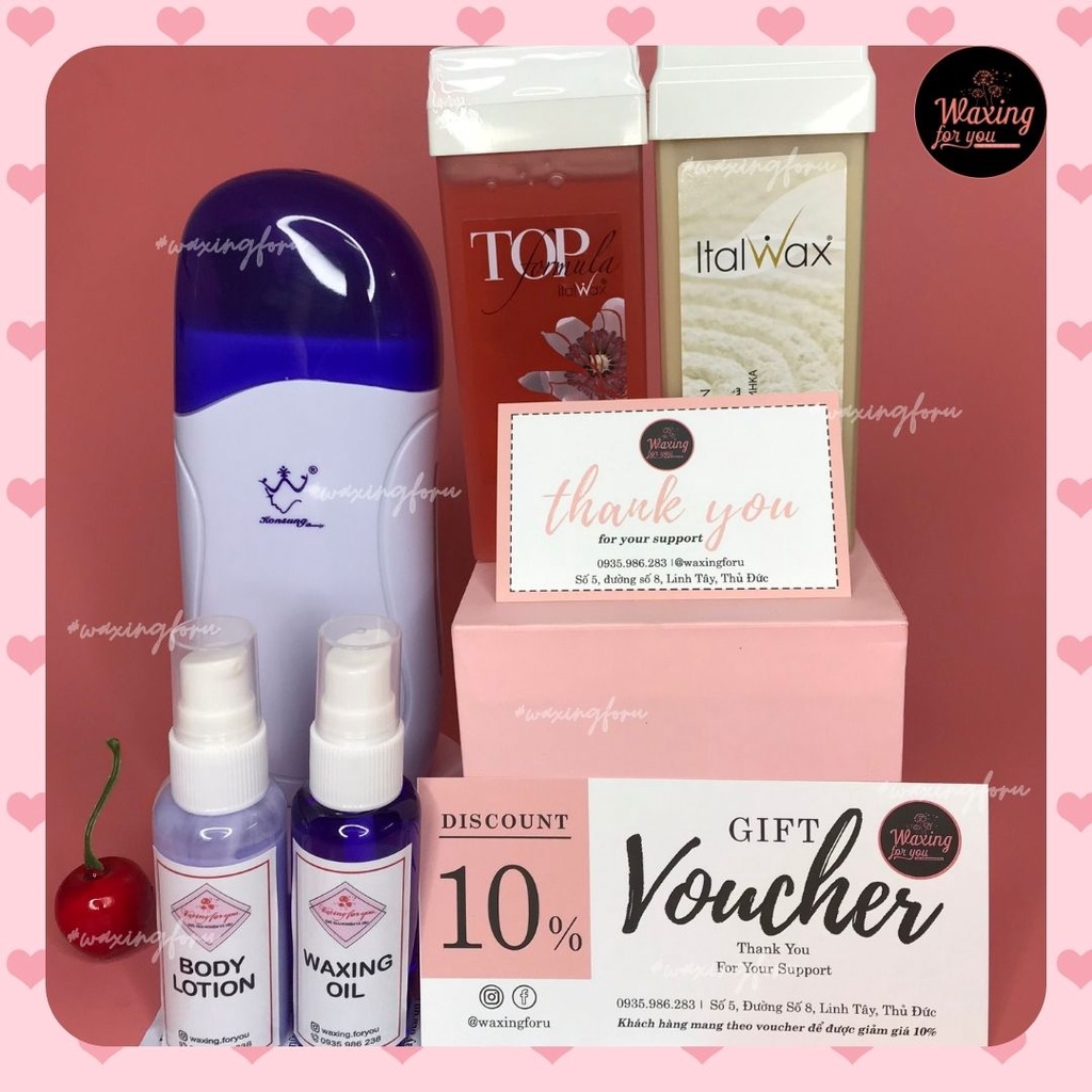 COMBO SÁP WAX LÔNG  ❤️Freeship❤️ Thanh lăn dễ sử dụng
