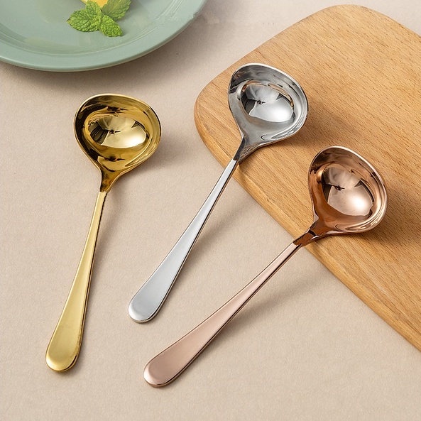 Muỗng ăn bằng thép không gỉ cỡ lớn tiện dụng