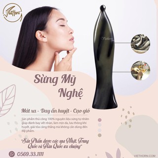dụng cụ day/ấn huyệt đa năng bằng sừng VIETHORN /món quà vô giá từ thiên nhiên
