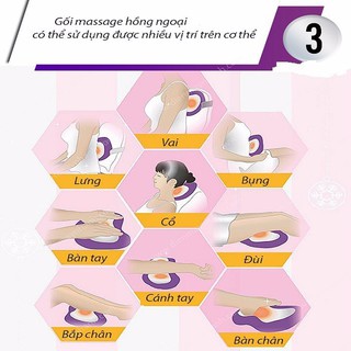 Gối Massage 6 Bi