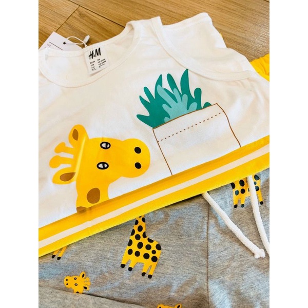 COMBO 2 BỘ HƯƠU VÀNG SAT NÁCH COTTIN CHO BÉ