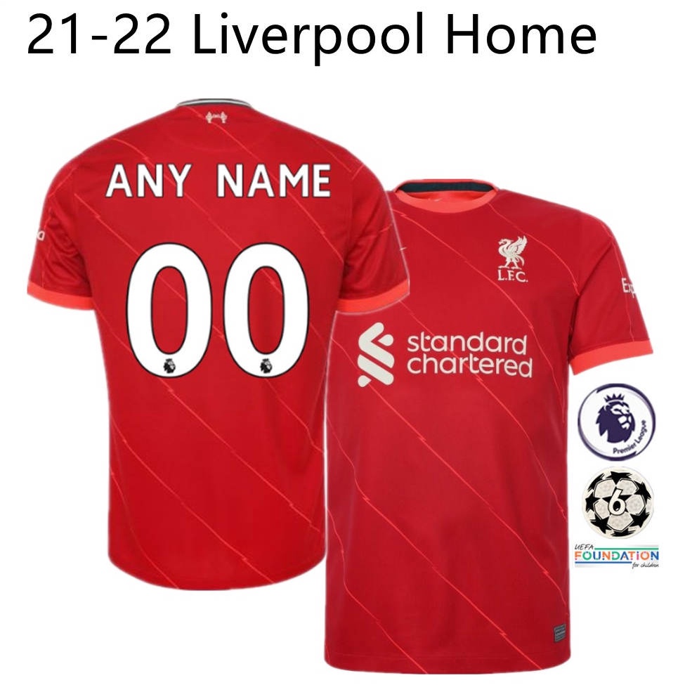 【S-5XL】Áo Liverpool sân nhà Thái Lan 21-22 áo bóng ⚡