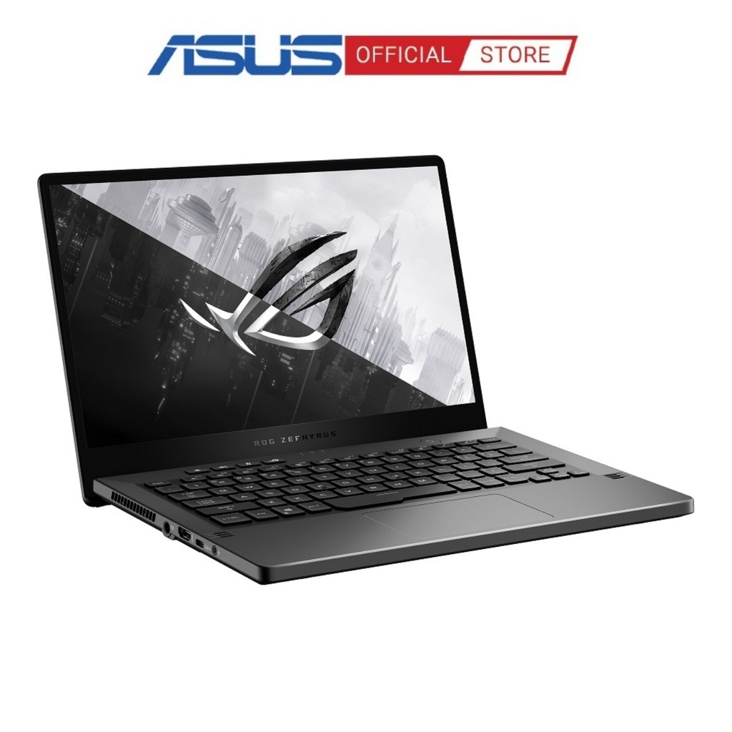 Laptop Asus ROG Zephyrus G14 GA401QC-HZ032T (Ryzen 7-5800HS | 16GB | 512GB | RTX 3050 4GB | 14.0" FHD | Win 10 | Xám)