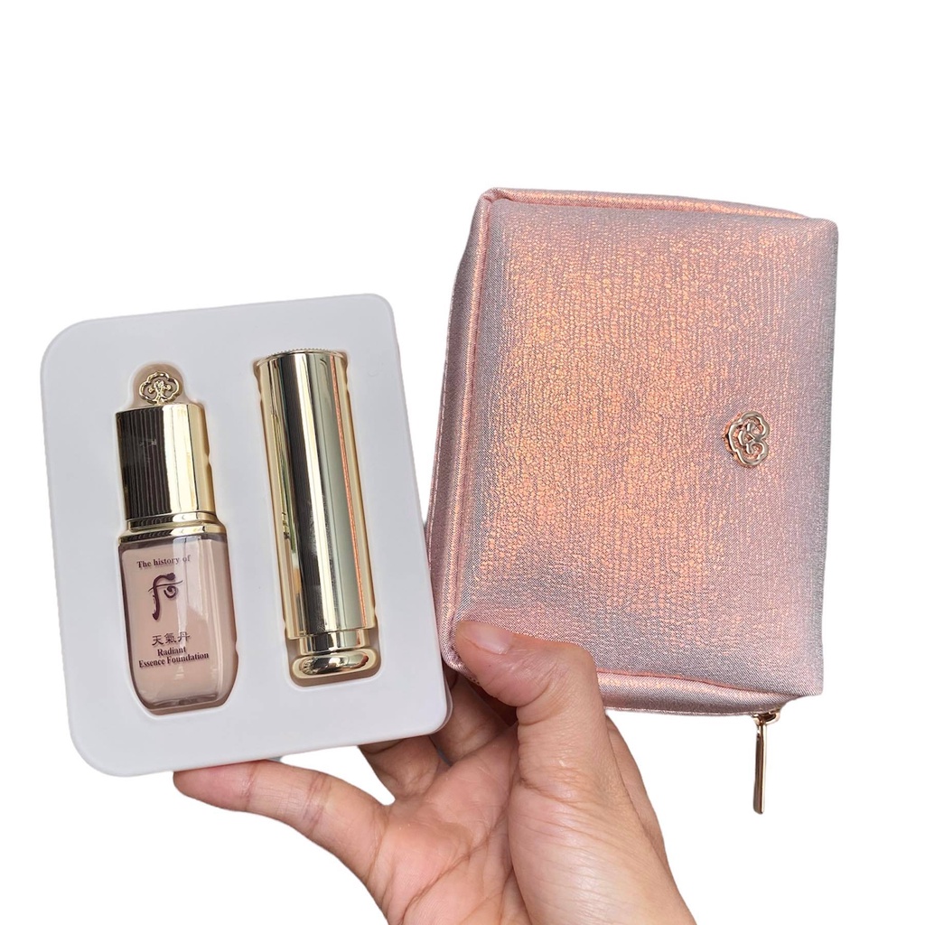 Sét Son dưỡng môi Đông y The history of Whoo Gongjinhyang Mi Glow Lip Balm 3.3g