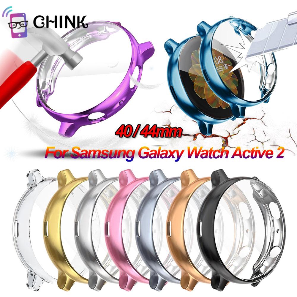 Ốp Tpu Siêu Mỏng Bảo Vệ Màn Hình Cho Samsung Galaxy Watch Active 2 40 44mm