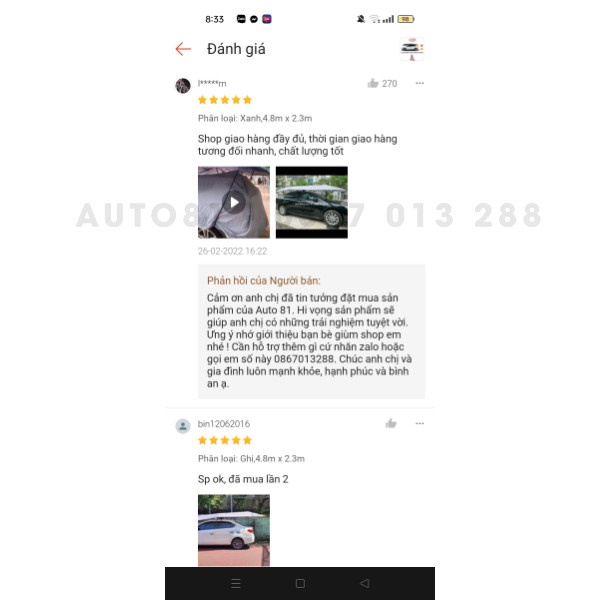 Ô che nắng ô tô, dù che xe hơi loại tự động điều khiển CARTENT thông minh chính hãng