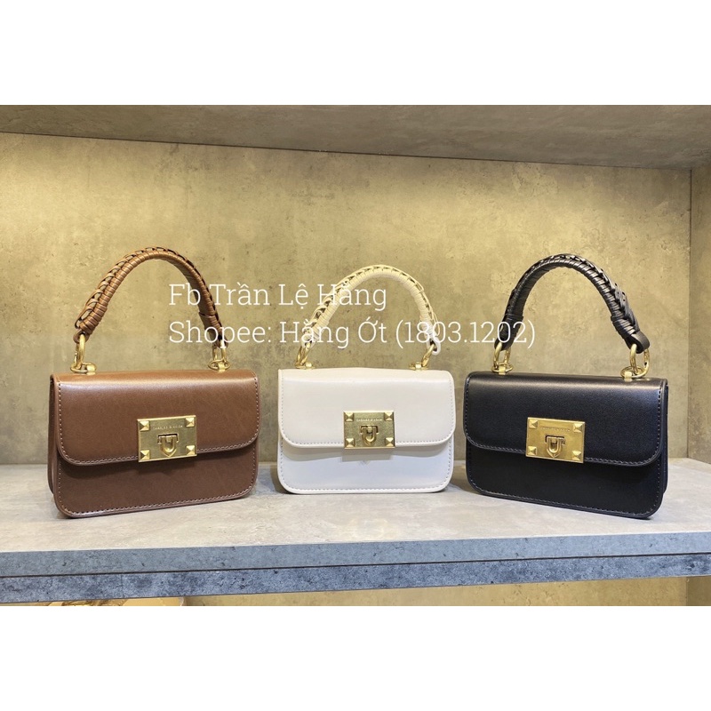 Túi Chữ K sz mini 17cm có tay cầm ẢNH THẬT SHOP TỰ CHỤP