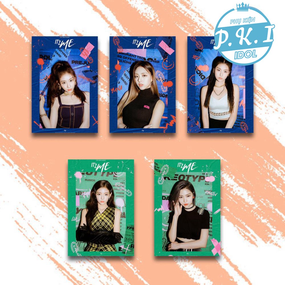 BỘ SẢN PHẨM ITZY IT'Z ME 2021 - QUÀ TẶNG K-POP