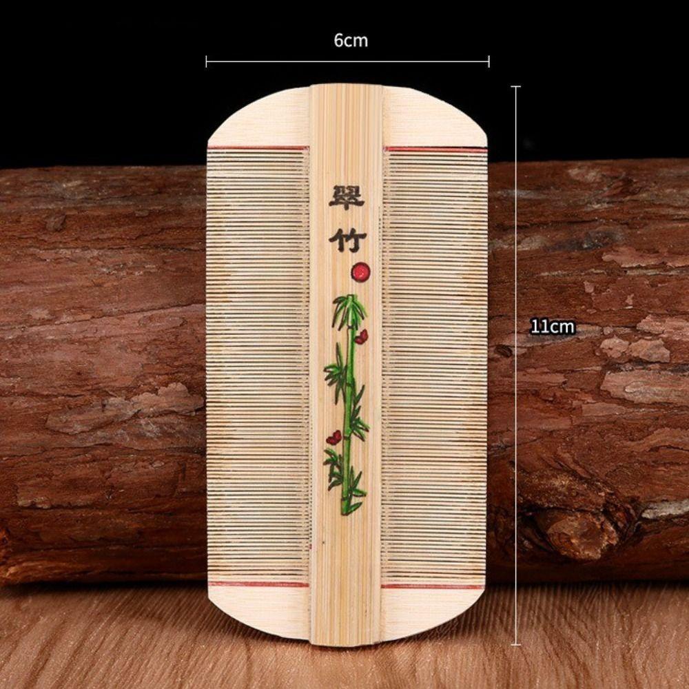 Lược Chải Tóc Hai Mặt Răng Mảnh Thời Trang Cho Nam Và Nữ