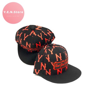 Nón snapback mũ hiphop hoạ tiết ny đỏ cho bé từ 3-9 tuổi cực chất