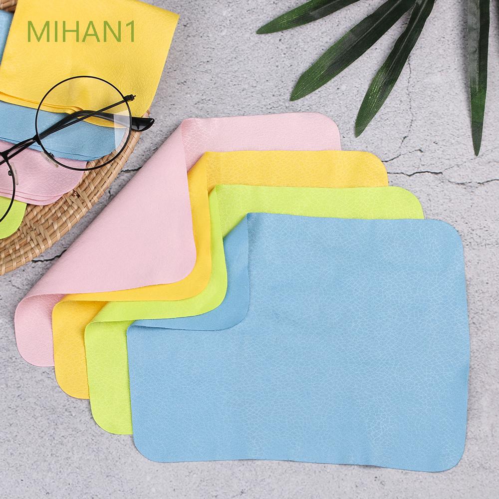 Bộ 4 khăn lau tròng kính Mihan1 chất lượng cao màu ngẫu nhiên tiện lợi
