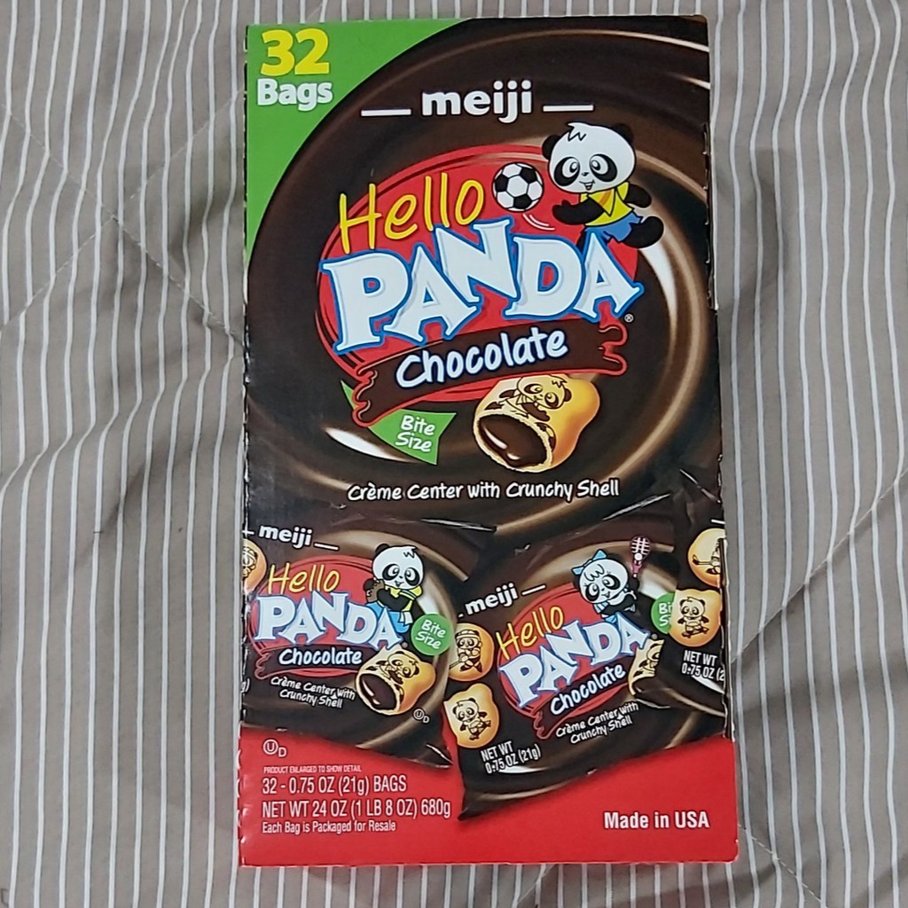 Bánh Gấu Hello Panda Chocolate Meiji USA 21gr - Date T5/2022