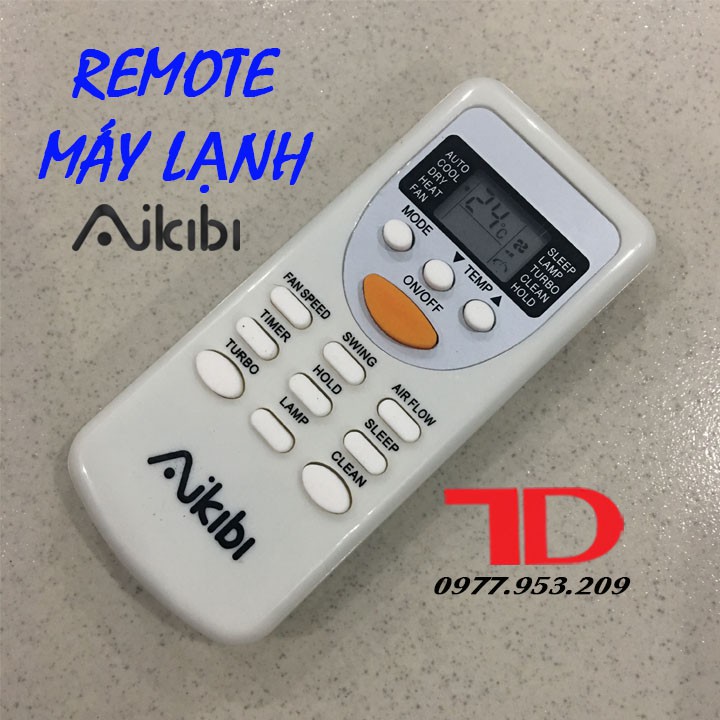 Remote Máy Lạnh AIKIBI