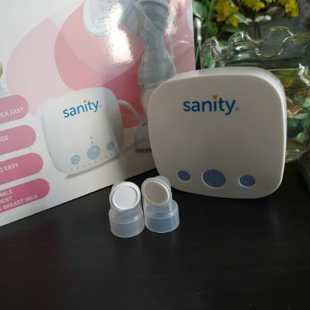 Van chân không máy hút sữa điện Sanity