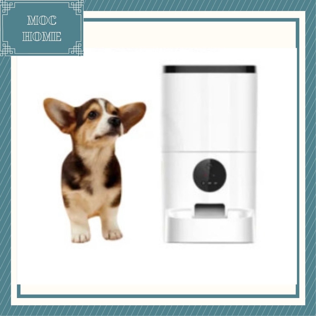 Máy tự động thông minh cho mèo ăn - máy nhả hạt,thả hạt thức ăn cho chó mèo