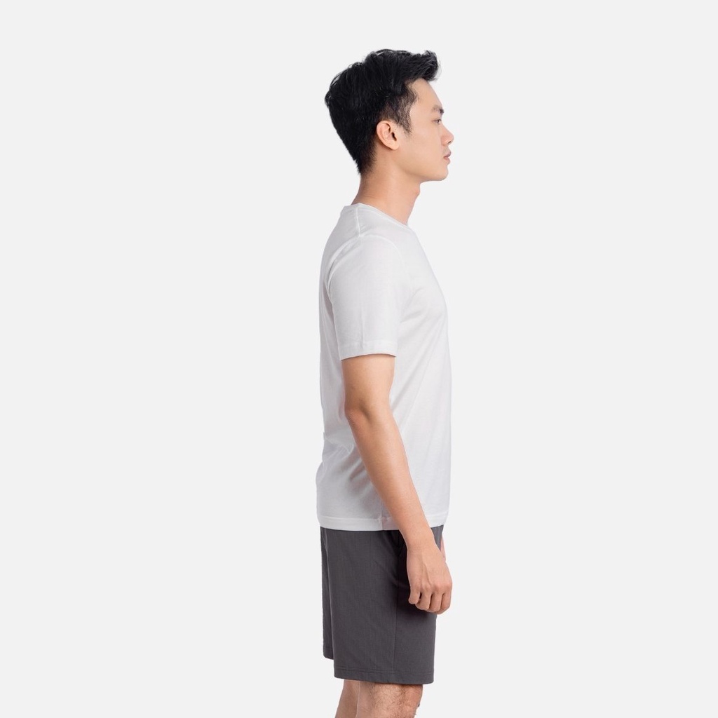 Áo thun ngắn cộc tay nam CIZA basic cổ tròn phong cách trẻ trung vải cotton thấm hút nhanh size S M L XL ATNS24