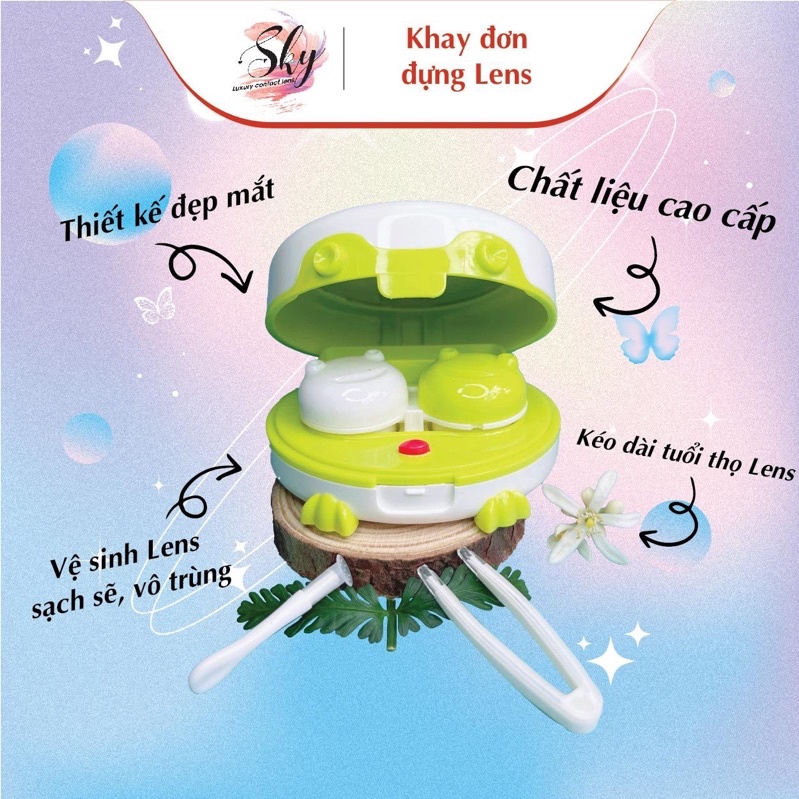 Máy rửa lens bằng Pin Tiện dụng|Video_Ảnh Thật sản phẩm