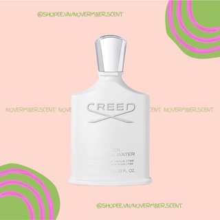 ❣ nước hoa creed silver moutain water - ᴛᴇsᴛᴇʀ 5ᴍʟ/10ᴍʟ/20ᴍʟ