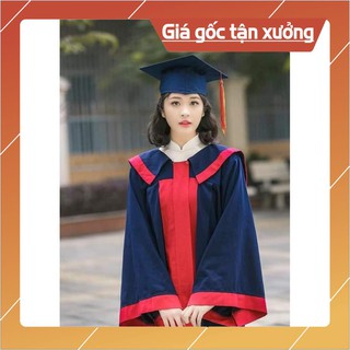 Áo mũ cử nhân tốt nghiệp đại học, cấp 3, thạc sĩ hàng chât lượng