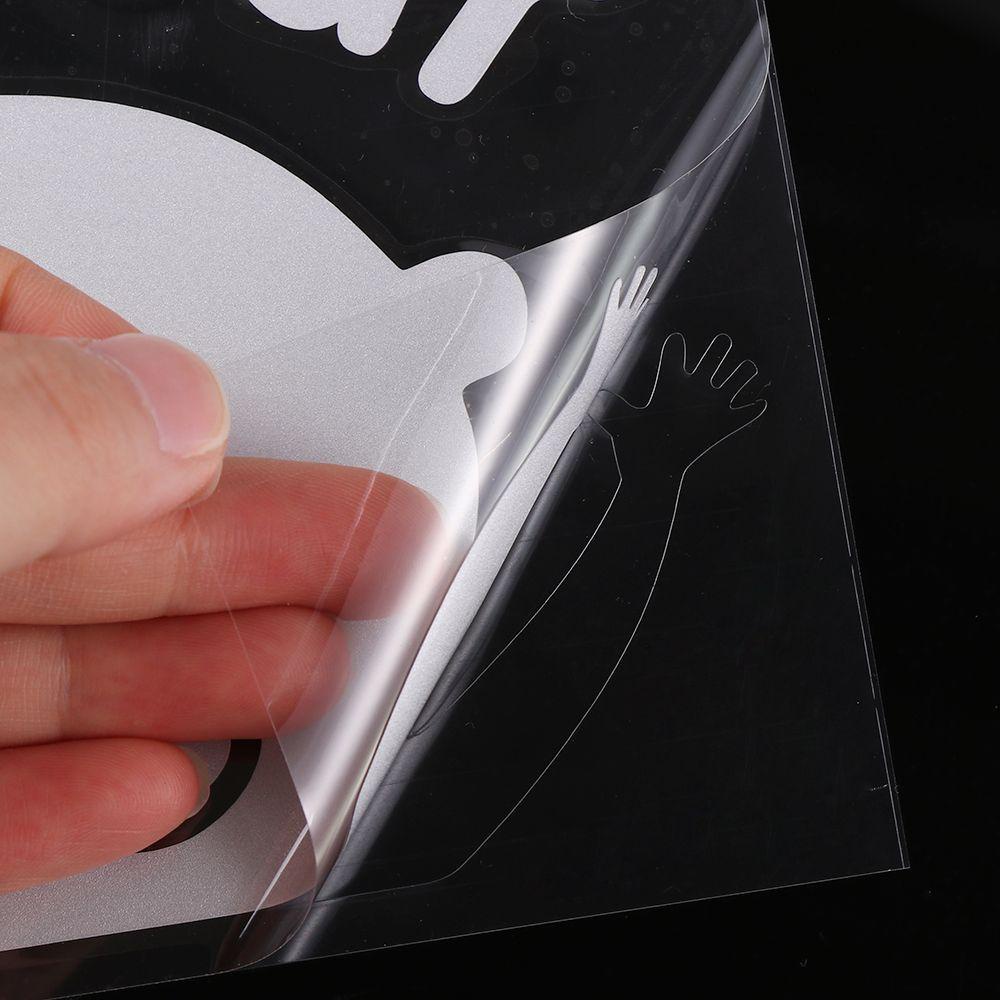 Đề Can Laser Baby In Car Dán Cửa Sổ Xe Hơi / Xe Máy Chống Thấm Nước