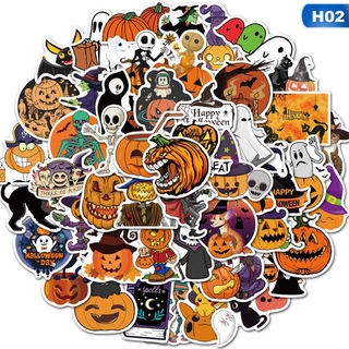 Bộ 50 Sticker Dán Trang Trí Halloween