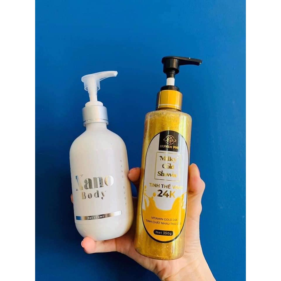 [Hàng Cao Cấp] - Sữa Tắm Huyền Phi Nhau Thai Cừu + Tinh Thể Vàng 24K | BigBuy360 - bigbuy360.vn