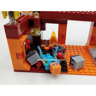 Minecraft Cầu Quỷ Lửa Lari 11362